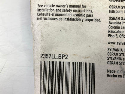 Sylvania 2357LLBP2 Longlife Taill Light Lamp Light Bulbs 2357 - PAIR