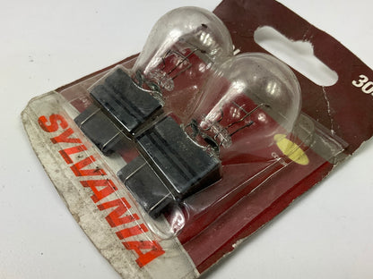 (2) Sylvania 3047LLBP2 Longlife Turn Signal Lamp Light Bulb #3047, 12.8V