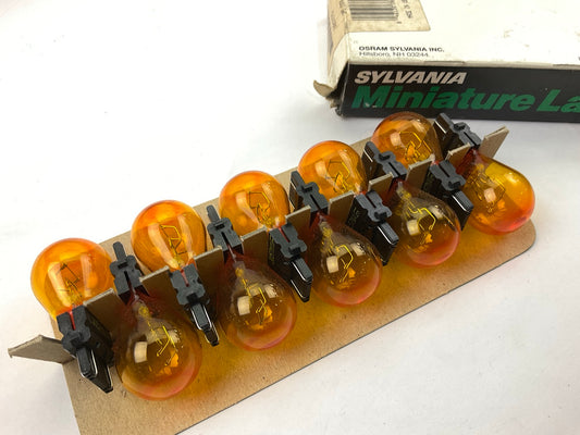 (10) Sylvania 3057NA Turn Signal Light Lamp Light Bulbs