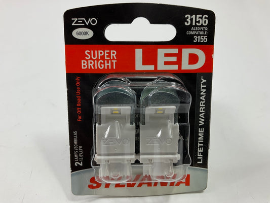 Sylvania 3156LEDBP2 LED Back Up Light Lamp Bulb 3156 - 2 PACK