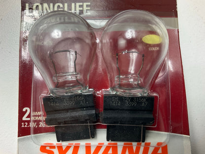 Sylvania 3156LLBP2 Longlife Turn Signal Light Bulbs Light #3156, 12.8V - 2 Pack