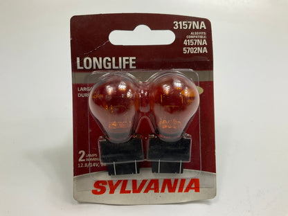 Sylvania 3157NALLBP2 Longlife Turn Signal Light Bulb Light #3157NA