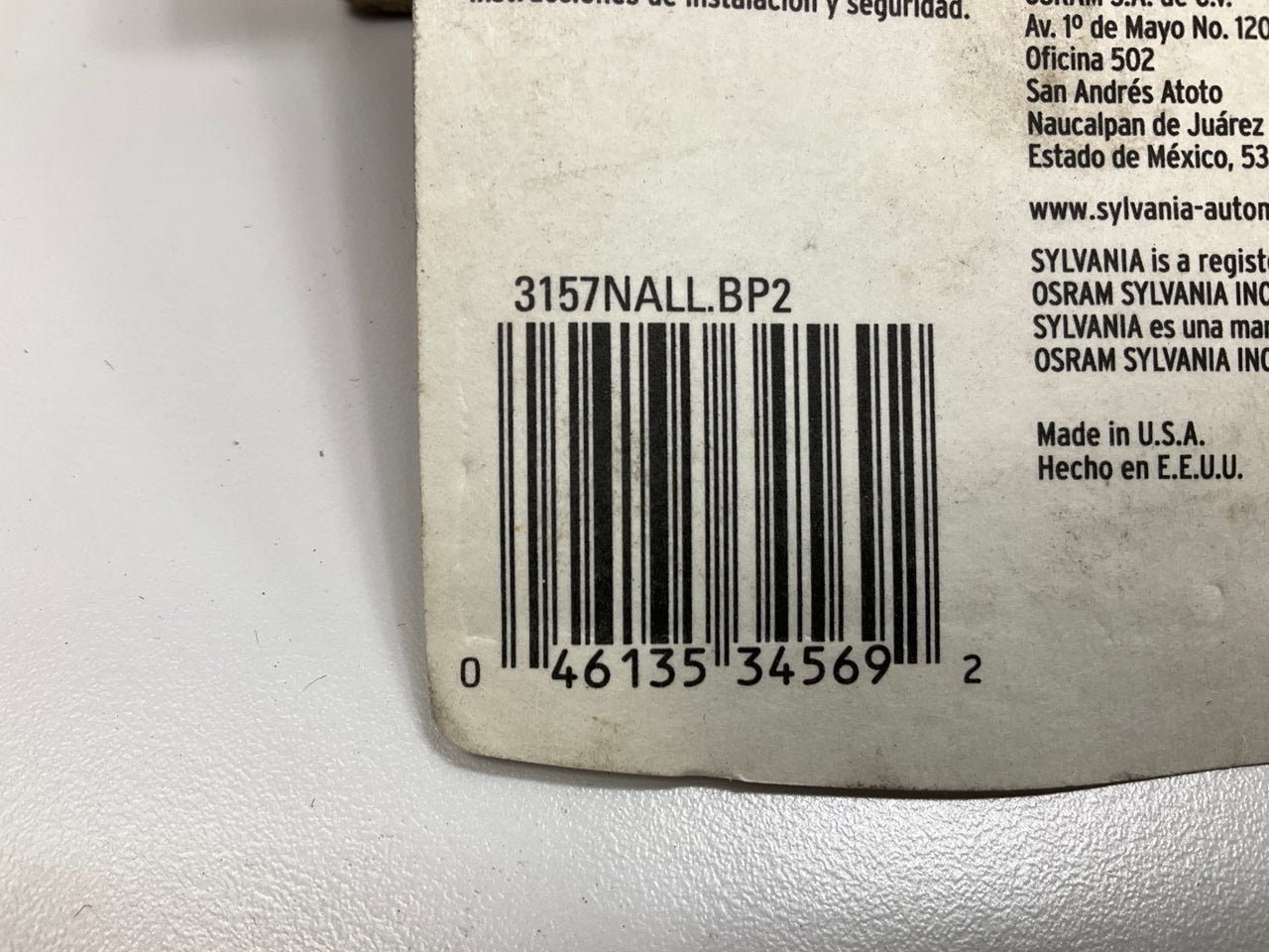 Sylvania 3157NALLBP2 Longlife Turn Signal Light Bulb Light #3157NA