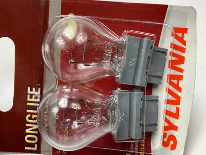 Sylvania 4057LLBP2 Longlife Turn Signal Lamp Light Bulb 4057 12.8V - Set Of 2