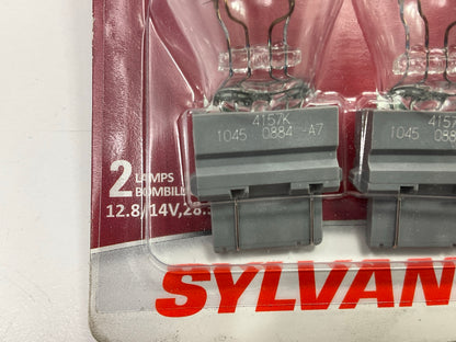 Sylvania 4157LL-BP2 Light Bulbs, Long Life, # 4157, PAIR