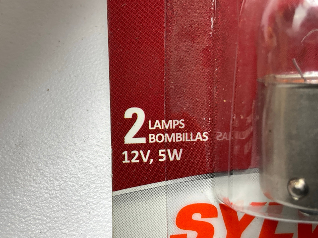 Sylvania 5007LLBP2 Longlife License Plate Lamp Light Bulb 5007 12V 5W - 4 Total