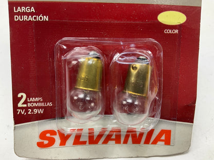 Sylvania 55LLBP2 Longlife Blister Twin Pack Light Lamp Light Bulb 55 7V 2.9W