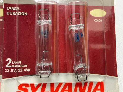 Sylvania 561LLBP2 Longlife Dome Light Lamp Light Bulb 561 12.8V 12.4W - 4 Total