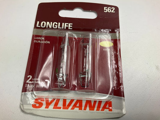 Sylvania 562LLBP2 Longlife Dome Lamp Light Bulb #562, 13.5V 10W