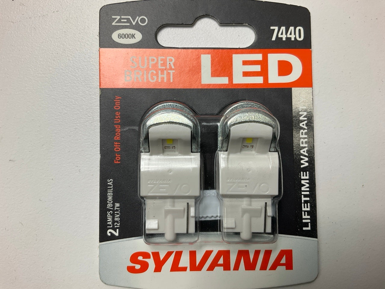 Sylvania 7440LEDBP2 Turn Signal Light Bulbs LED Light #7440 - Set Of 2