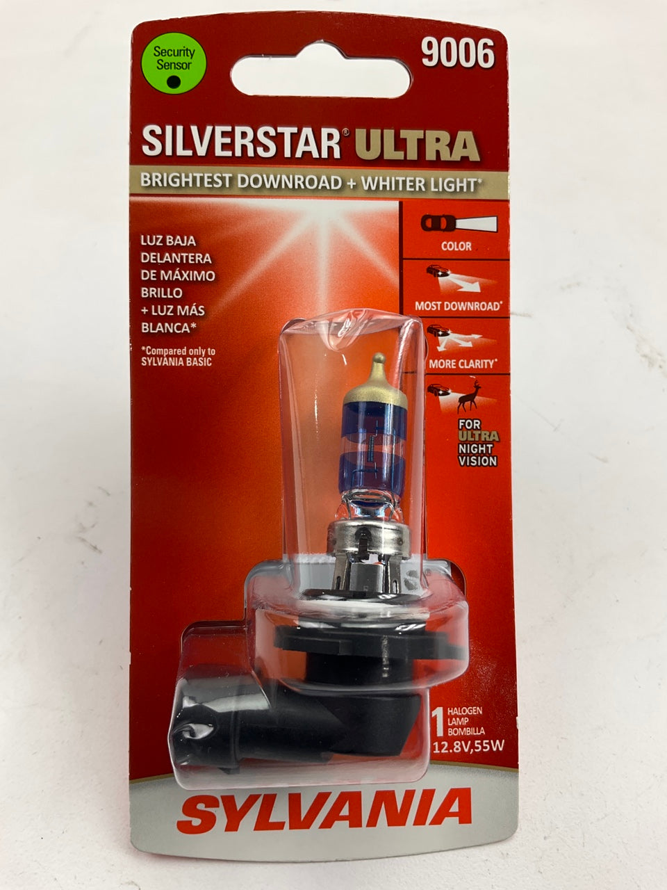 Sylvania 9006SUBP SilverStar ULTRA Headlight Headlamp Lamp Light Bulb 9006