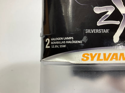 Sylvania 9006SZPB2 Silverstar Headlight Lamp Light Bulbs 9006, 12V 51W - PAIR