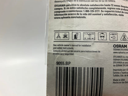 (2) Sylvania 9055BP Fog Lamp Light Bulb Light #9055