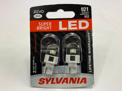 Sylvania 921LEDBP2 Super Bright LED Back Up Light Lamp Bulb, 921 - 2 PACK