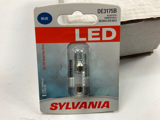 Sylvania DE3175SLBBP BLUE LED Dome Light Lamp Light Bulb DE3175B,