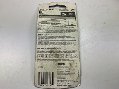 Sylvania H11BP Basic Headlight Lamp Light Bulb H11 12.8V 55W