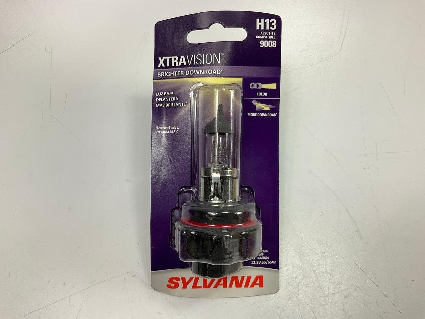 Sylvania FH7LEDBX2 Xtravision Headlight Headlamp Light Bulb H13, 9008