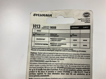 Sylvania FH7LEDBX2 Xtravision Headlight Headlamp Light Bulb H13, 9008
