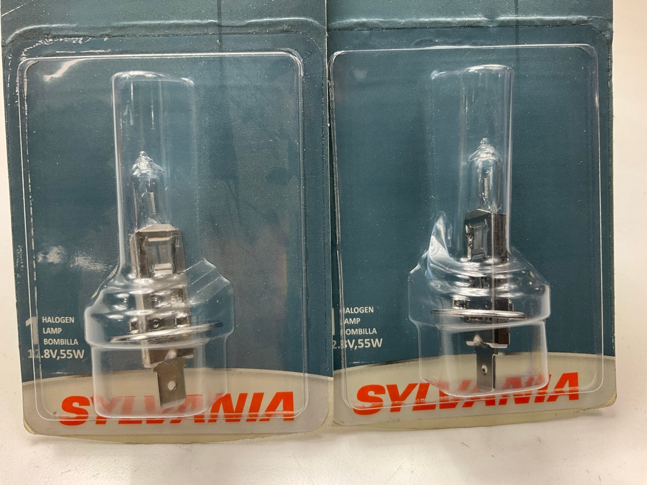 Sylvania H1BP Fog Light Lamp Light Bulb H1 12.8V 55W - Set Of 2