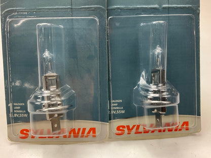 Sylvania H1BP Fog Light Lamp Light Bulb H1 12.8V 55W - Set Of 2