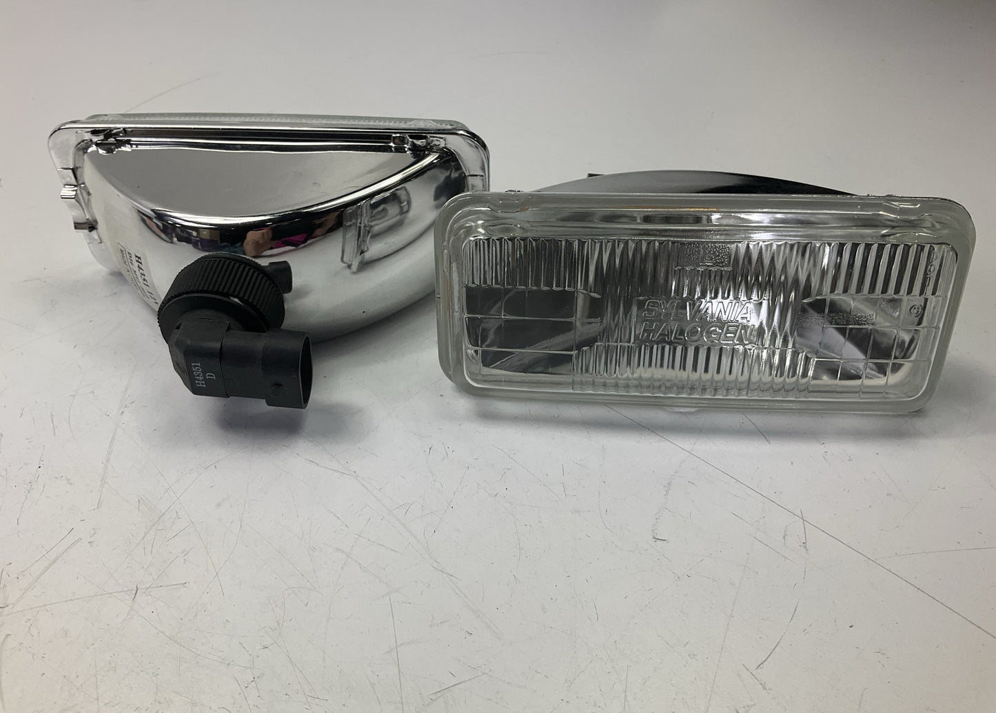 (2) Sylvania H4351XVBX Xtravision LOW Beam Headlight Headlamp Light Bulb H4351