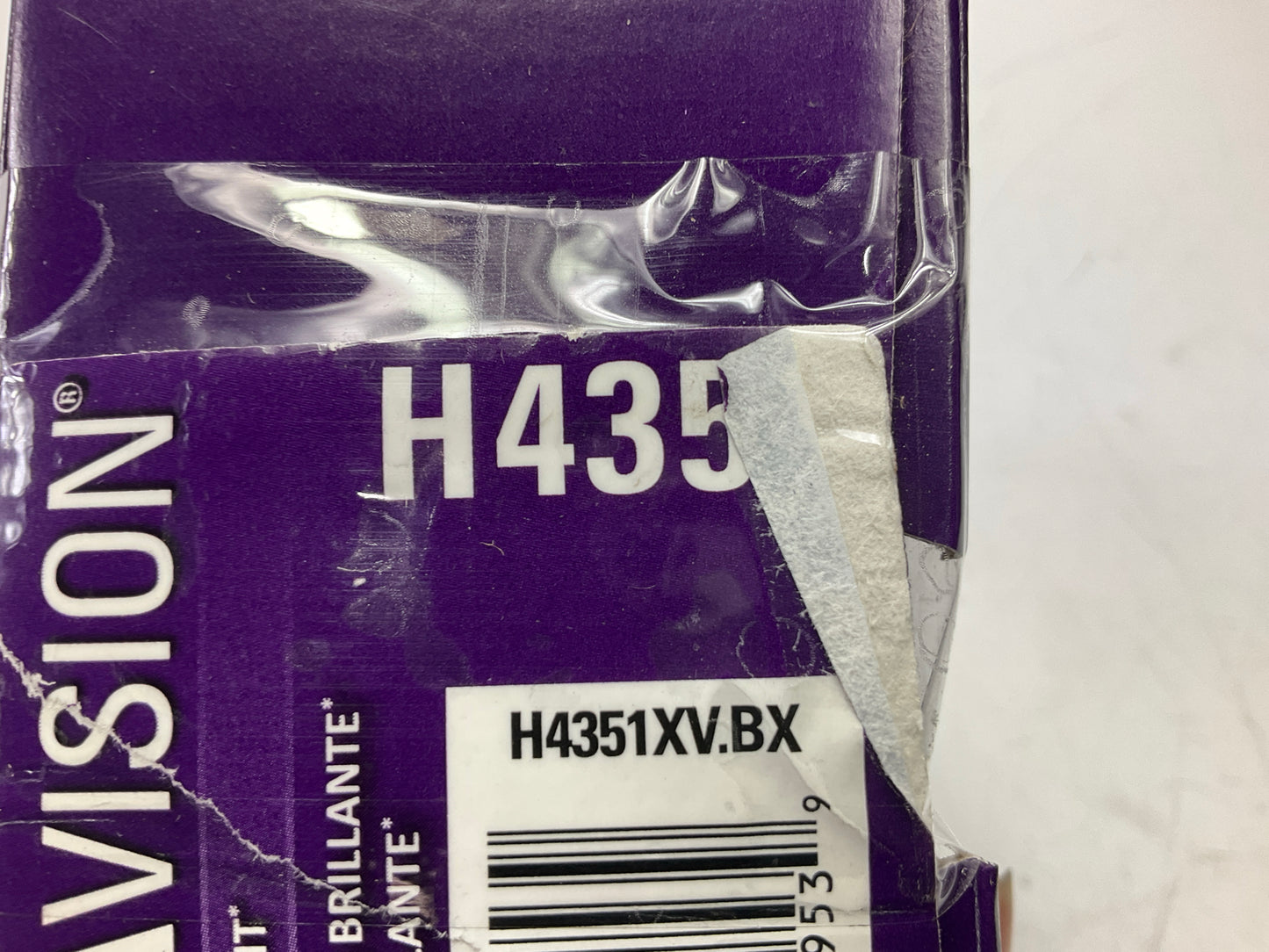 (2) Sylvania H4351XVBX Xtravision LOW Beam Headlight Headlamp Light Bulb H4351