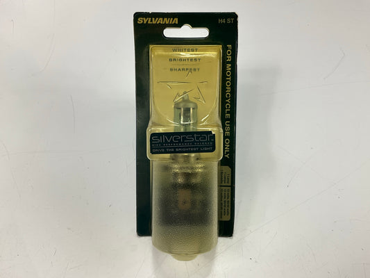 Sylvania H4ST Silverstar Headlight Headlamp Light Bulb H4 MOTORCYCLE ONLY