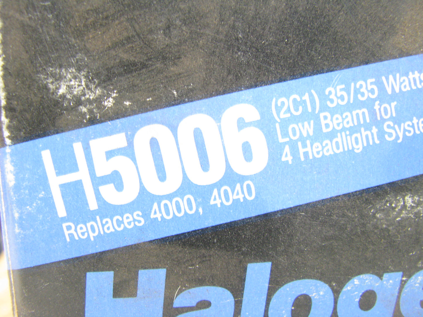 Sylvania H5006 Round Low Beam HeadLight Head Light Lamp Bulb