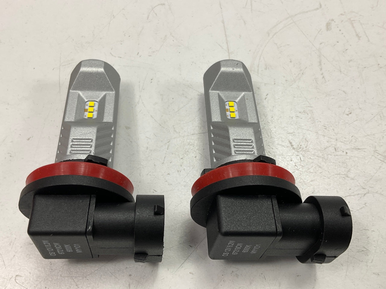 (2) Sylvania H8LED-BX2 Zevo 6000K LED Fog Light Lamp Light Bulbs #H8, #H16 12.8V