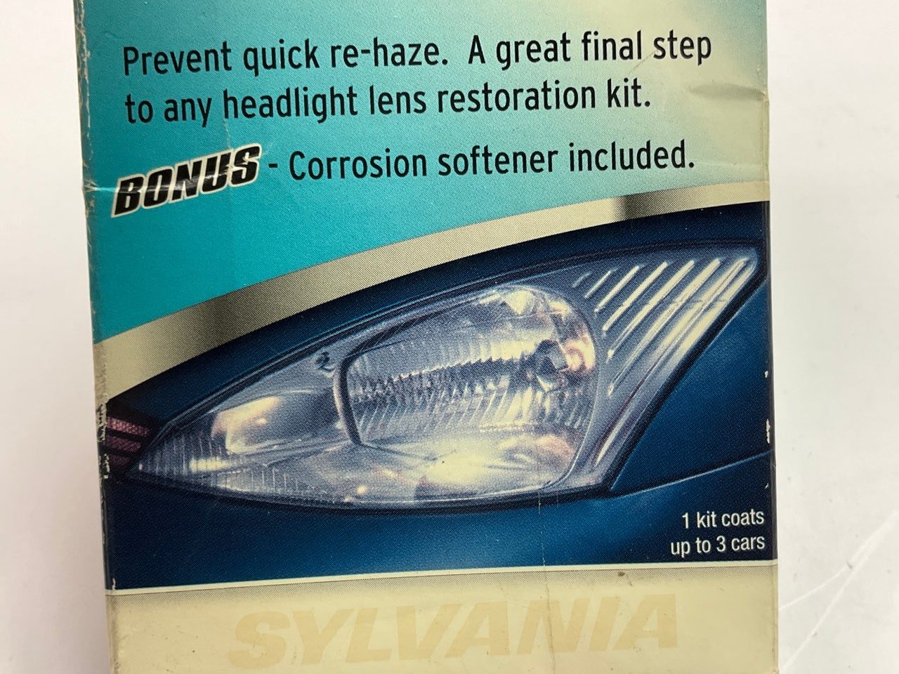 SYLVANIA HRKUVB Headlight Lamp Restoration Essentials Kit - UV Block Clear Coat