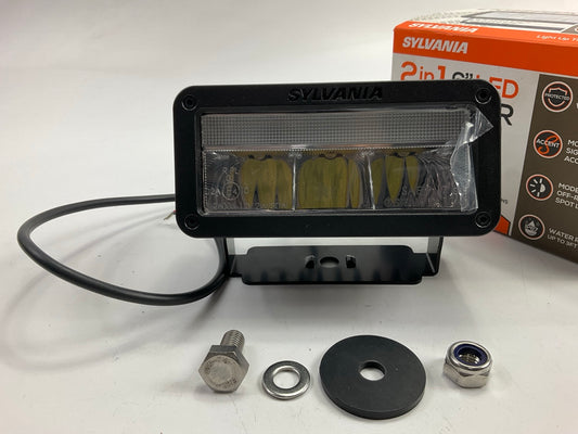 Sylvania LIGHTBAR2IN1SP-BX 2-in-1 6'' LED Light Bar 3300 Raw Lumens Spot Light