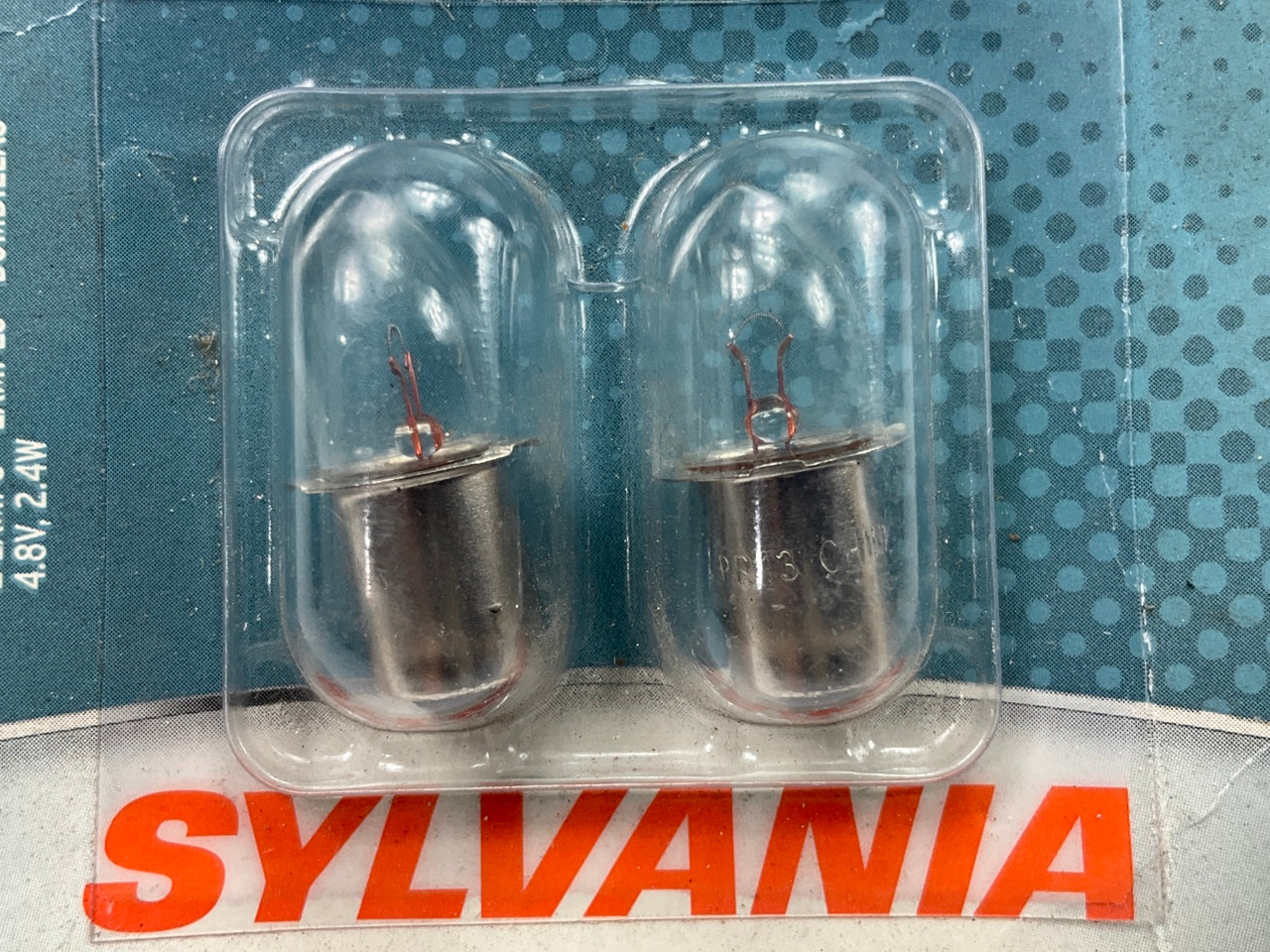 Sylvania PR13 Dome Light Lamp Light Bulb 4.8V 2.4W - Pack Of 2