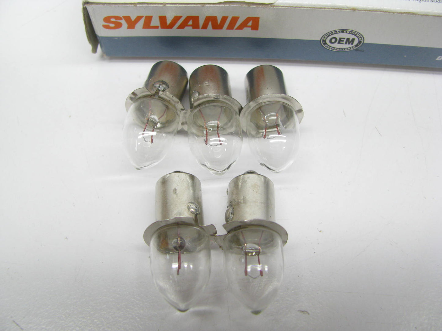 (5) Sylvania PR2 Miniature Light Bulbs 2V 1W