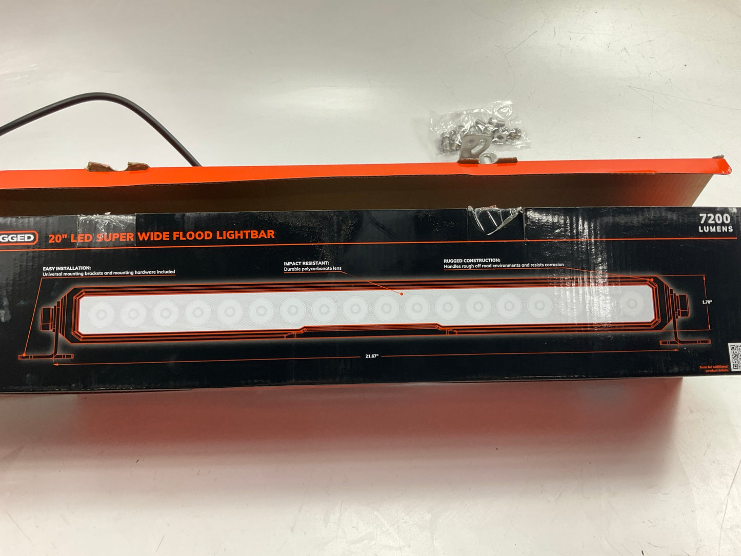 Sylvania RGBAR20INFLV2-BX - 20'' LED Light Bar 7200 Lumens