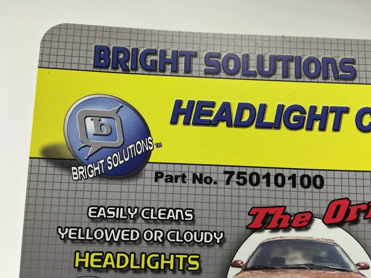 Symtech 75010100 Headlight Restoration Kit - Clean Yellow Or Cloudy Head Lights