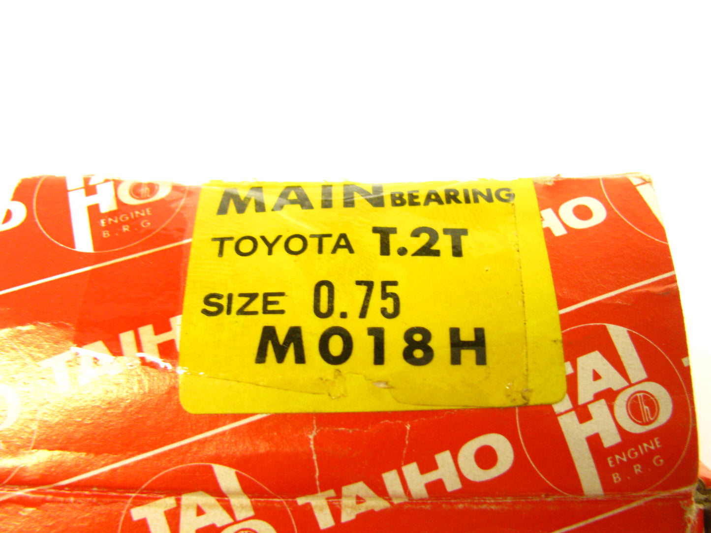 Taiho M018H-075mm Engine Crankshaft Main Bearing Set .75mm  1971-1974 Corolla