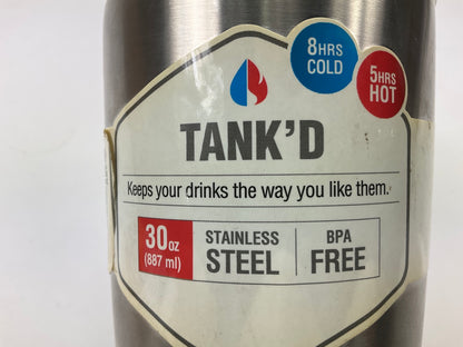 30oz Stainless Steel Double Wall Tumbler Insulated BPA-Free Coffee Travel Mug