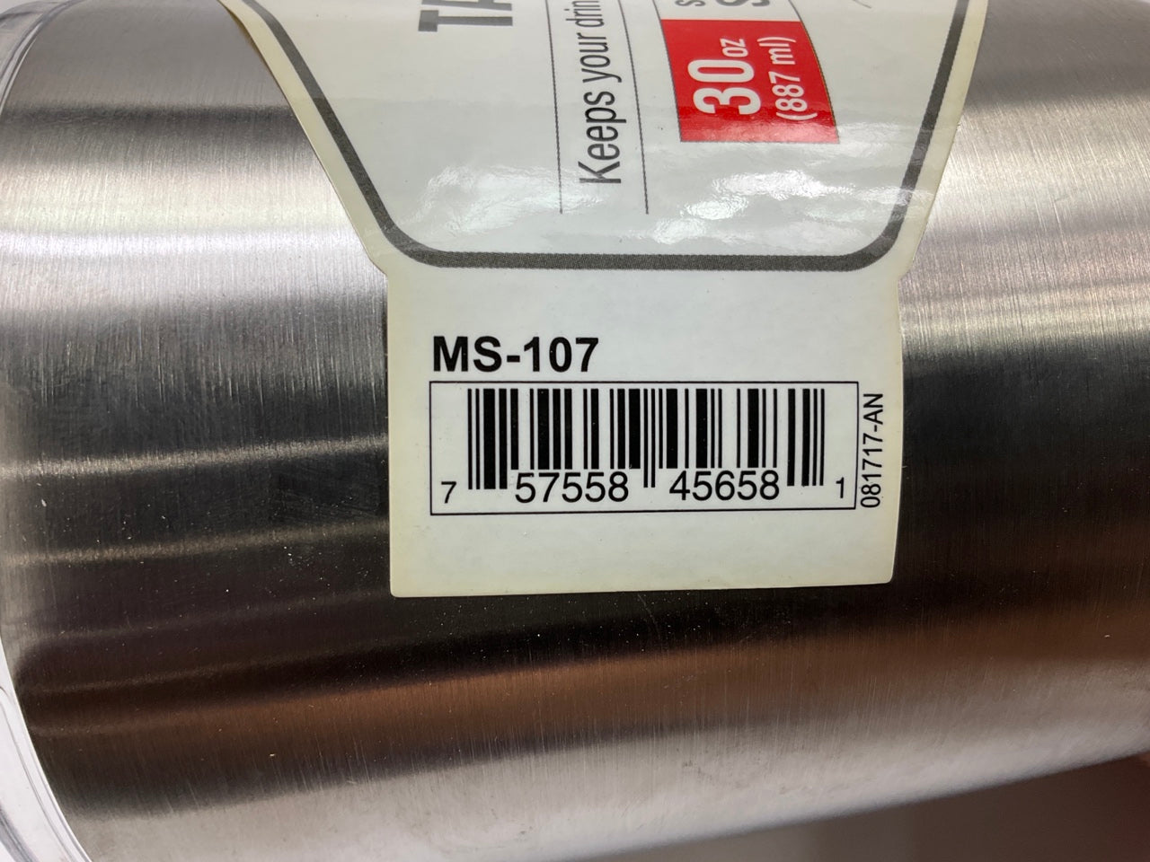 (3) PACK - Tankd MS107 30oz Tumbler Stainless Steel Cup For Coffee, BPA Free