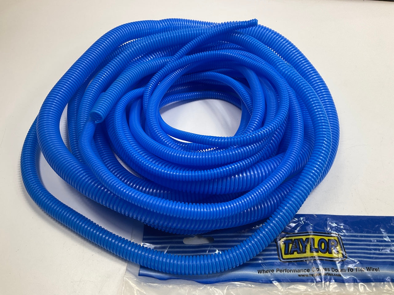 Taylor 38006 Convoluted Tubing, Plastic, Blue 10 FEET Of 1/4'', 3/8'', 1/2'', 3/4''