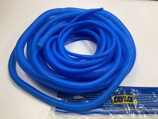 Taylor 38006 Convoluted Tubing, Plastic, Blue 10 FEET Of 1/4'', 3/8'', 1/2'', 3/4''