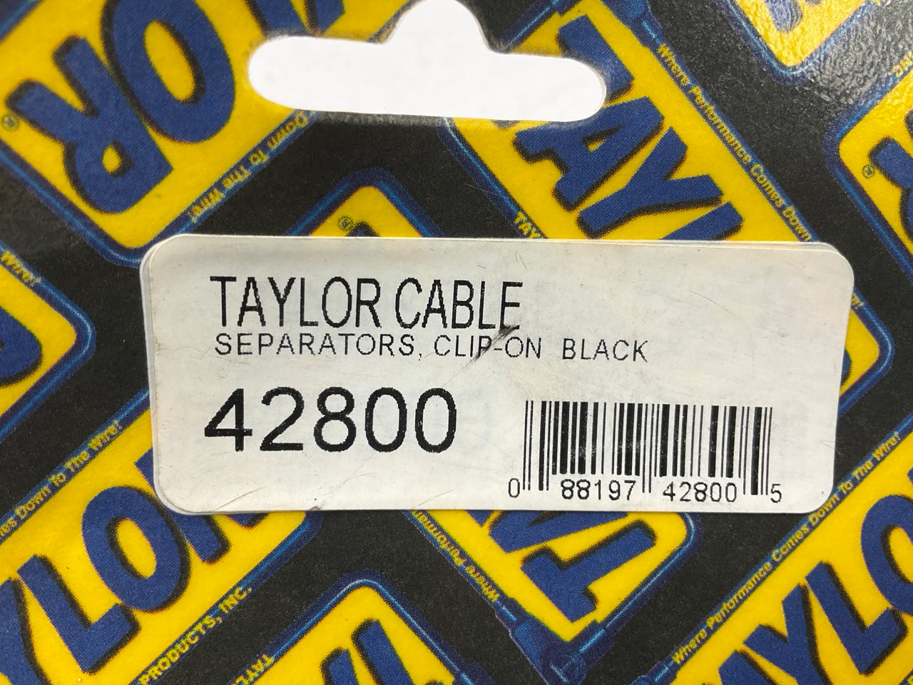 Taylor 42800 Clip-On Wire Separator Loom Kit For 7-8mm Ignition Wire Cables