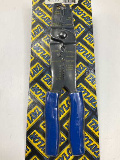 Taylor 43390 Spark Plug Wire Crimping Tool Pro 7-8mm Plug Wire & Electrical Wire