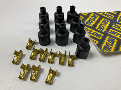 Taylor 46059 Socket Distributor Ignition Coil Boots / Terminals Kit 180 Degree