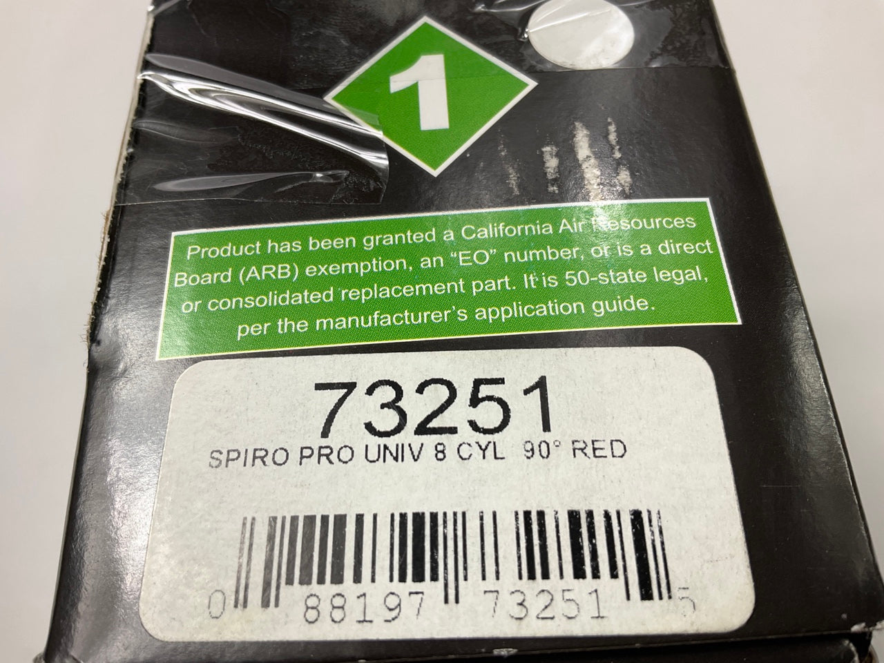 Taylor 73251 Spark Plug Wire Set Spiro Pro 8mm Red 90 Degree Universal 8 Cyl V8