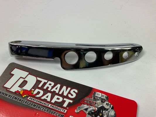 Trans Dapt 9320 Chrome Top Alternator Bracket - SBC BBC With Long Water Pump