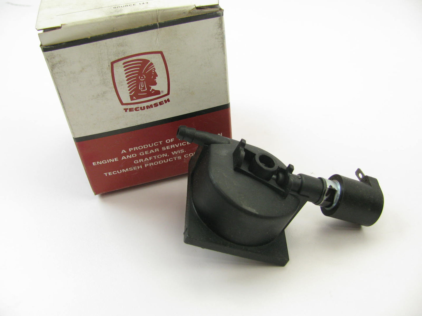 TECUMSEH 730624 CARBURETOR BOWL & SOLENOID OHV 16-17 VERTICAL 16-17 HP ENGINES