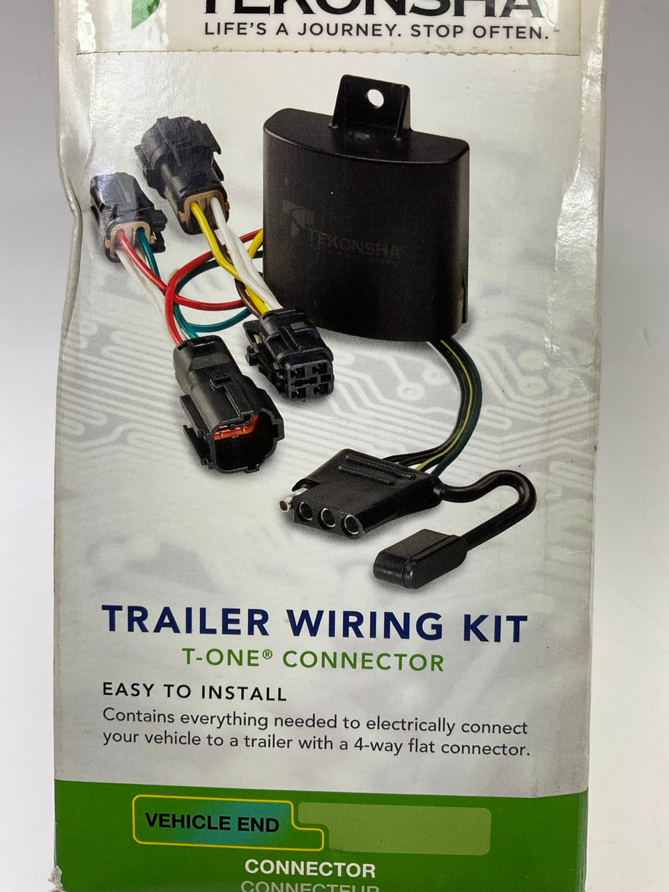 Tekonsha 118723 Trailer Wiring Harness Connector Kit (Vehicle End)