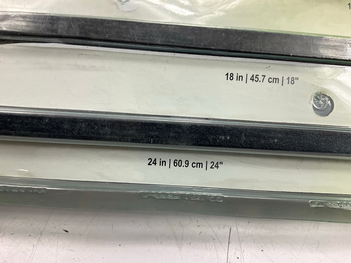 Tekz 17103 4-Piece Pry Bar Set: 8'', 12'', 18'', And 24''