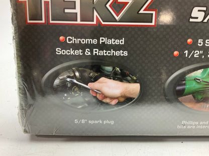Tekz 18198 Titan 52-piece Socket & Ratchet Tool Set: 1/4'' + 3/8'' + 1/2'' Drive
