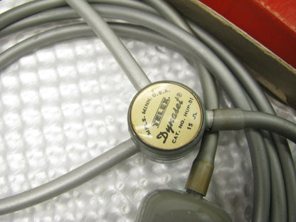 VINTAGE Antique Telex Dynaset Headset HUP-01, 15 Ohms